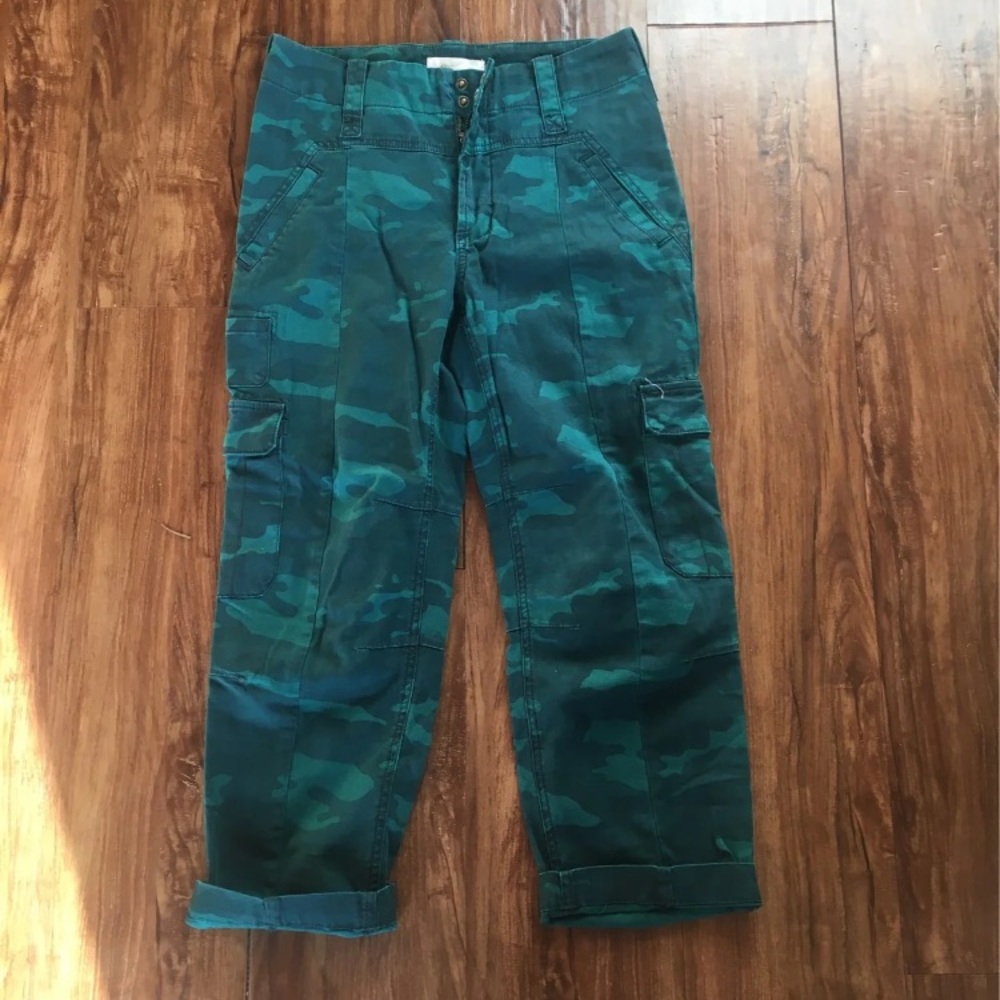 Blue camo pants